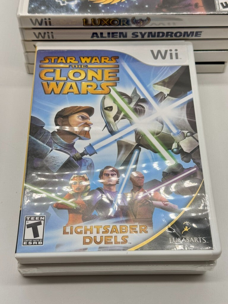 8 Wii Games Action Fun Bundle - Nintendo Wii Lot