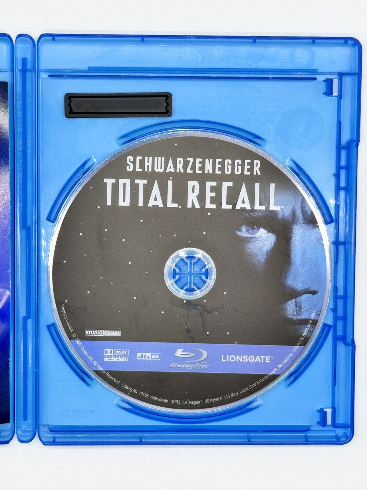 Total Recall Blu-ray Arnold Schwarzenegger  Rachel Ticotin  Sharon Stone