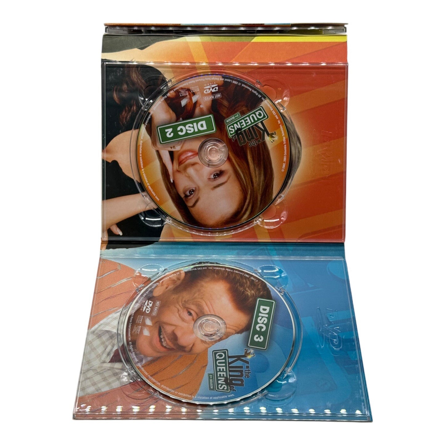 The King of Queens 5th Season DVD 3-Disc Set Kevin James Leah Remini Sitcom 2006