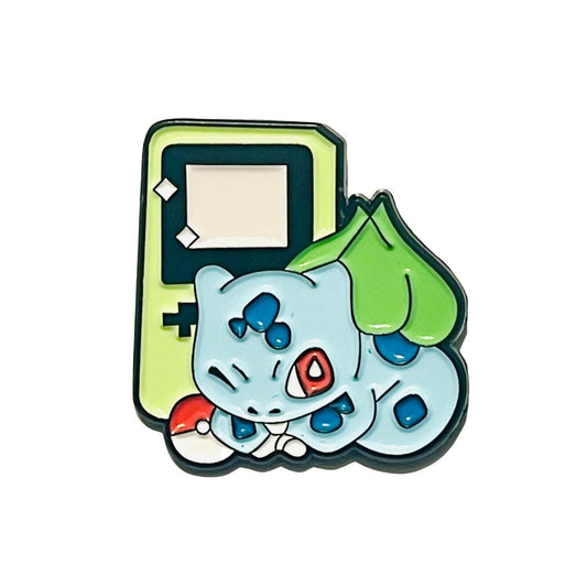 Bulbasaur Pokemon Gameboy Hugz Enamel Pin