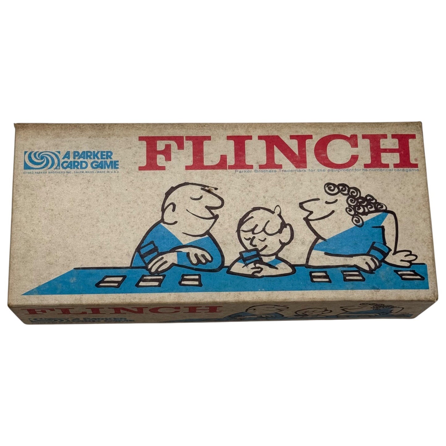 Flinch Card Game Parker Brothers – Vintage 1963 Classic Family Deck