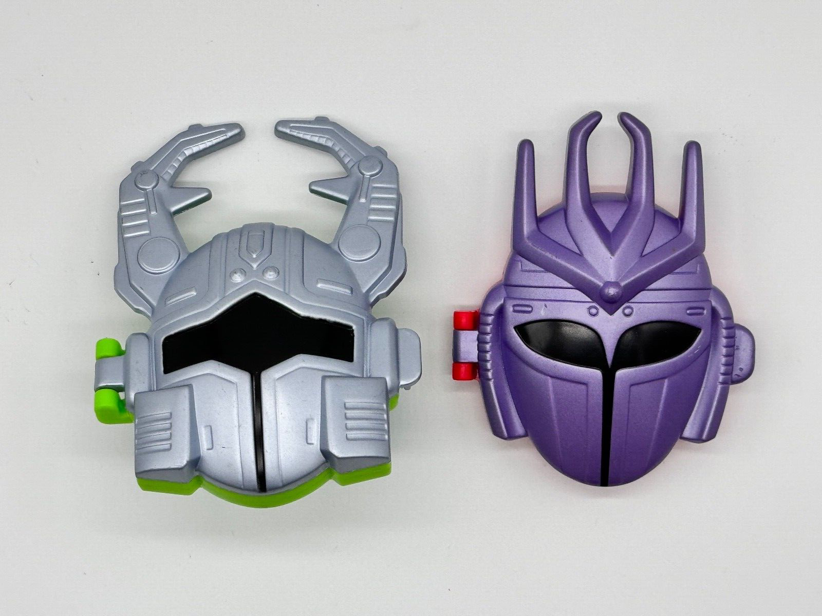 2 McDonalds 1996 Sabans Beetle Borgs Happy Meal Toys Beetleborgs