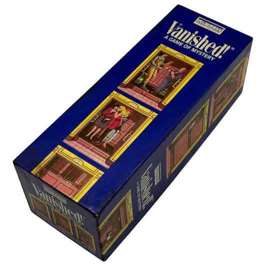 VANISHED Game of Mystery Observation Skills Bepuzzled Paternoster 1990 Memory