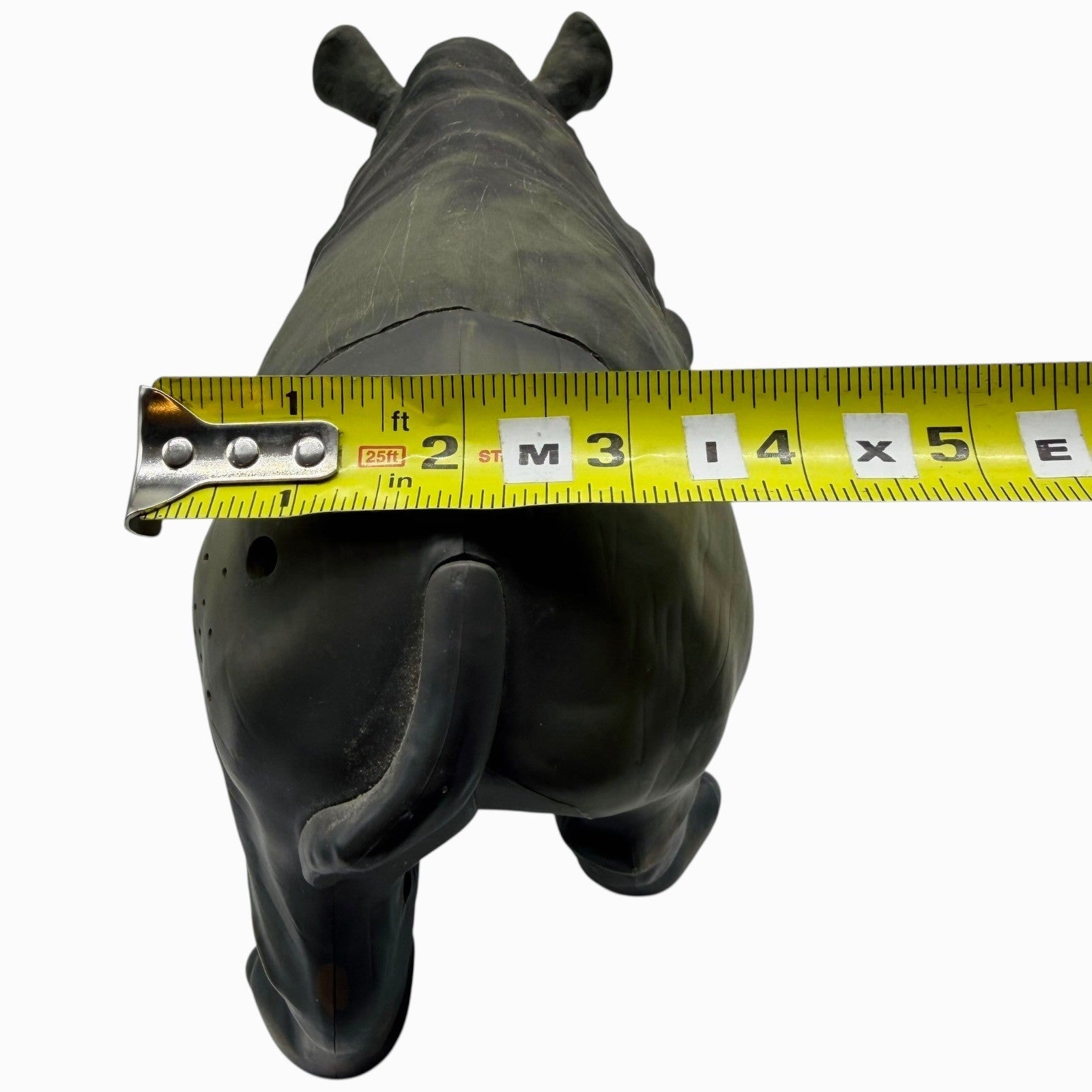 Vintage 1999 Wow Wee Rhinoceros Electronic Toy Rare Realistic Safari Rhino Gray