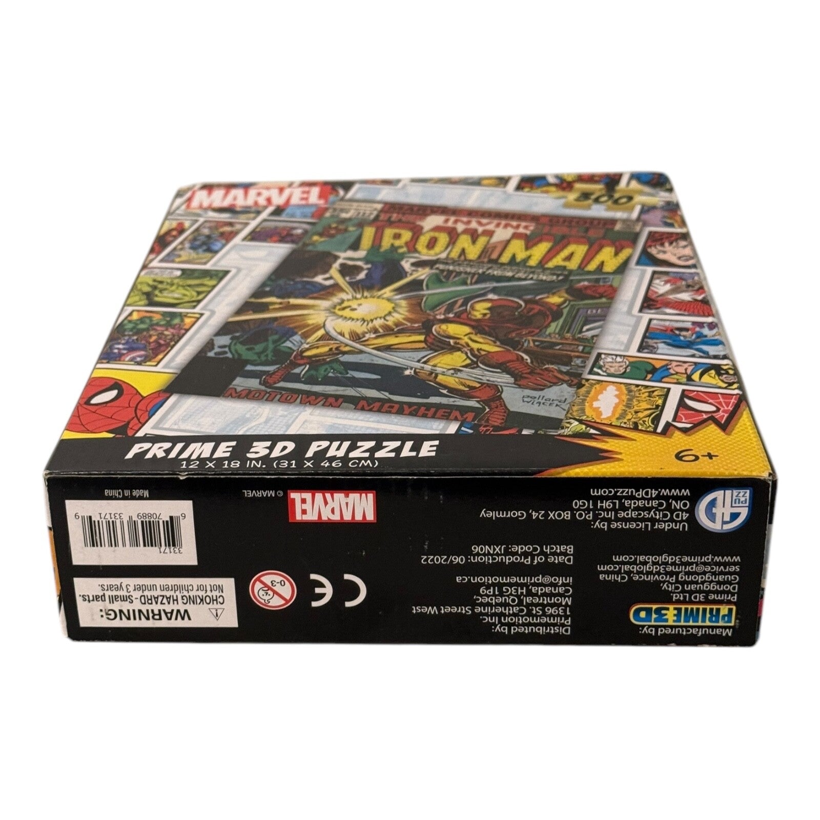 Iron Man #112 3D Lenticular 300pc Puzzle – Marvel Comic Cover Collectible