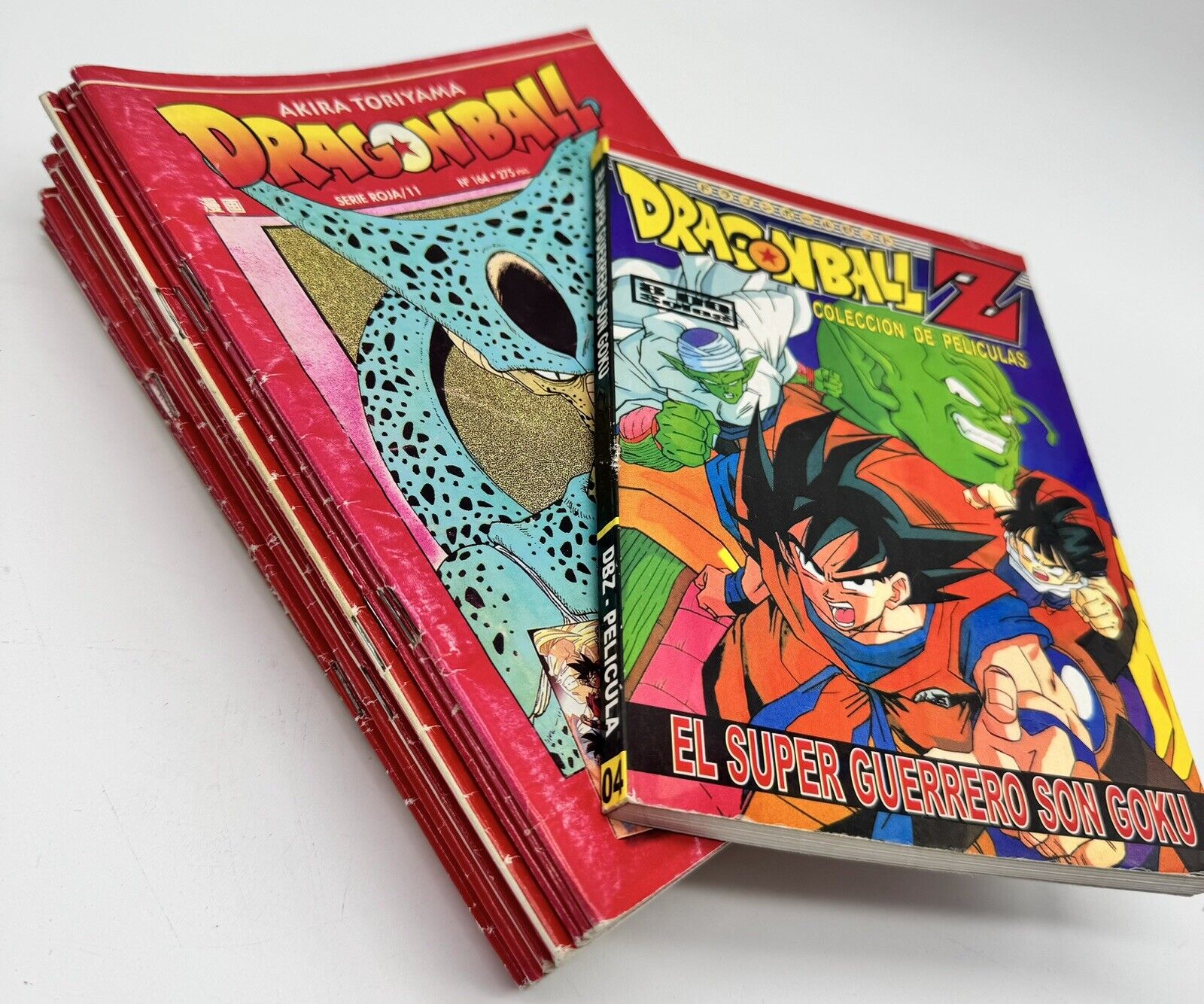 Rare Dragon Ball Series Red Comic Manga  / Akira Toriyama Eps TV HTF 15 Books
