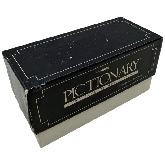 Vintage 1985 Pictionary First Edition Game Cards Replacement Set in Box