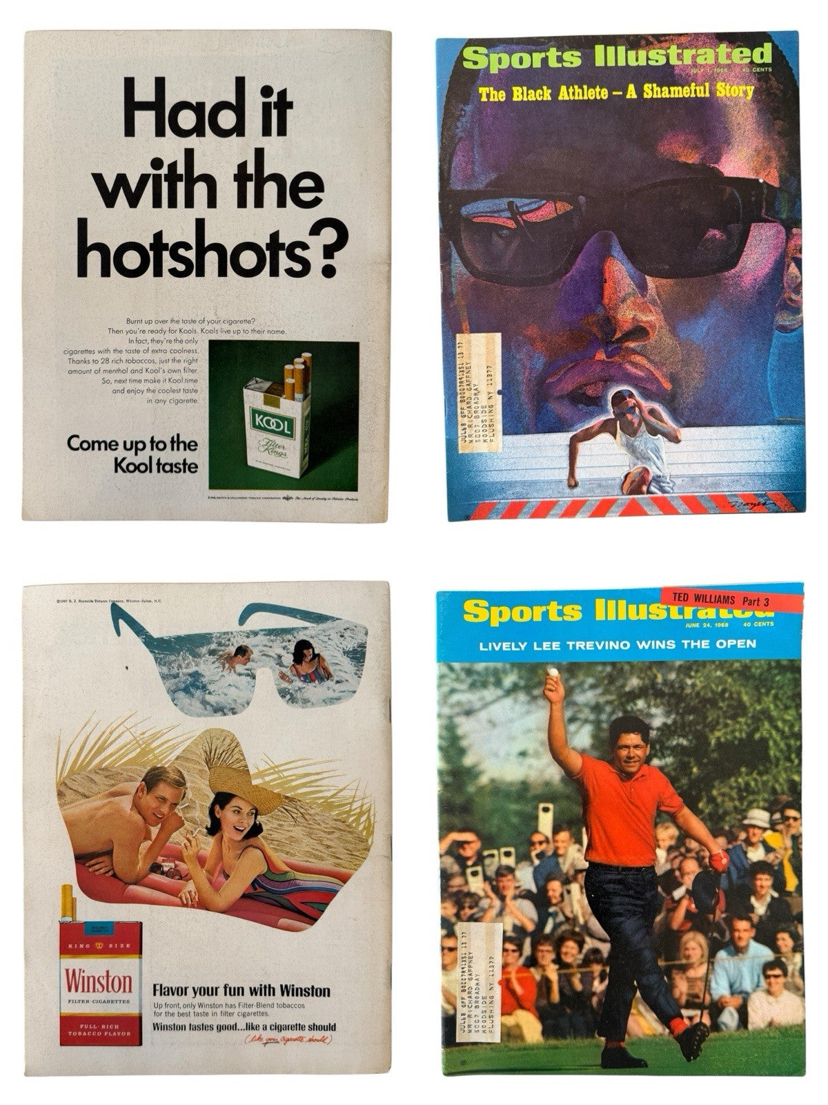 Vintage Sports Magazines Lot 1964–2004 Sports Illustrated College Kickoff 31pcs