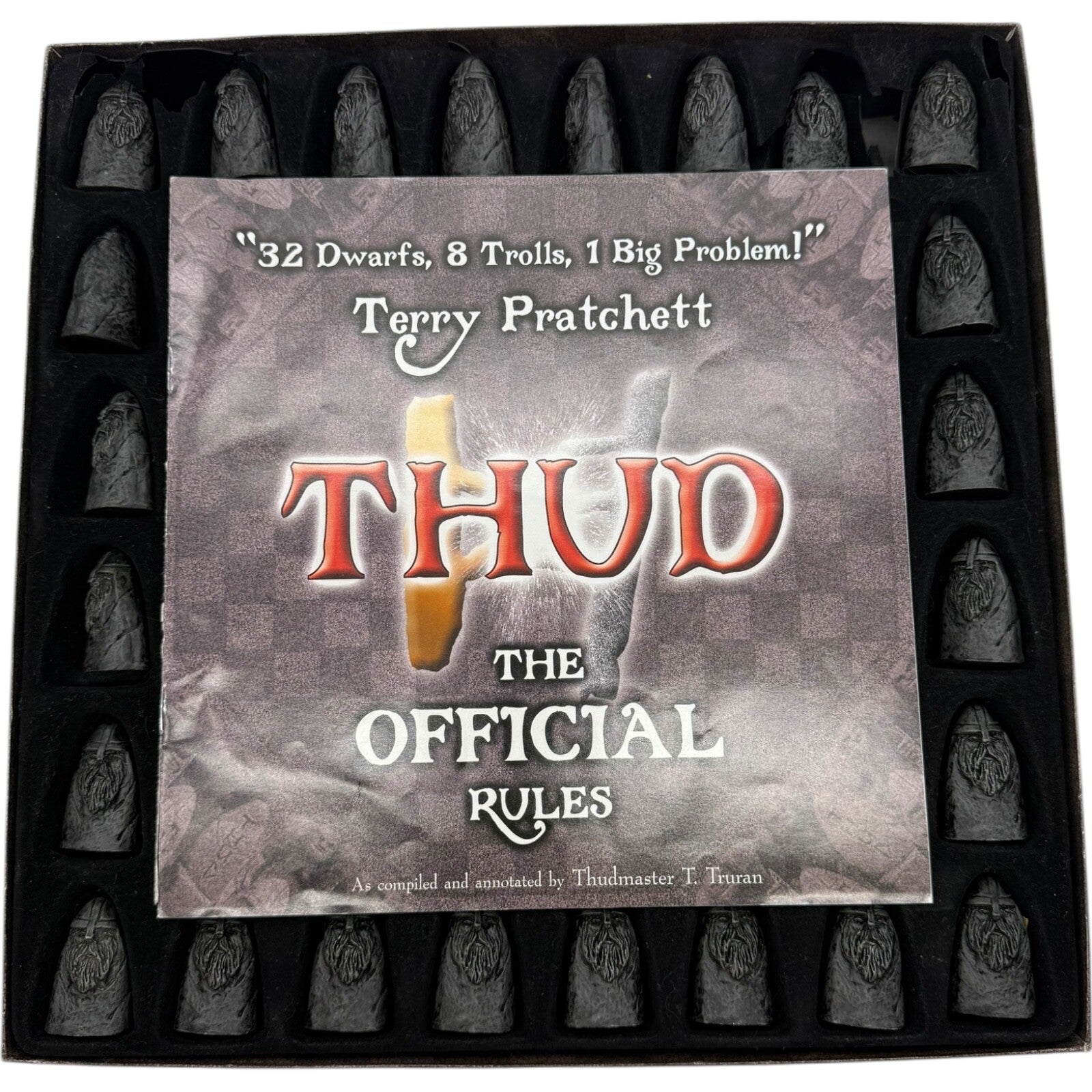 Thud The Discworld Board Game Terry Pratchett Dwarfs Trolls
