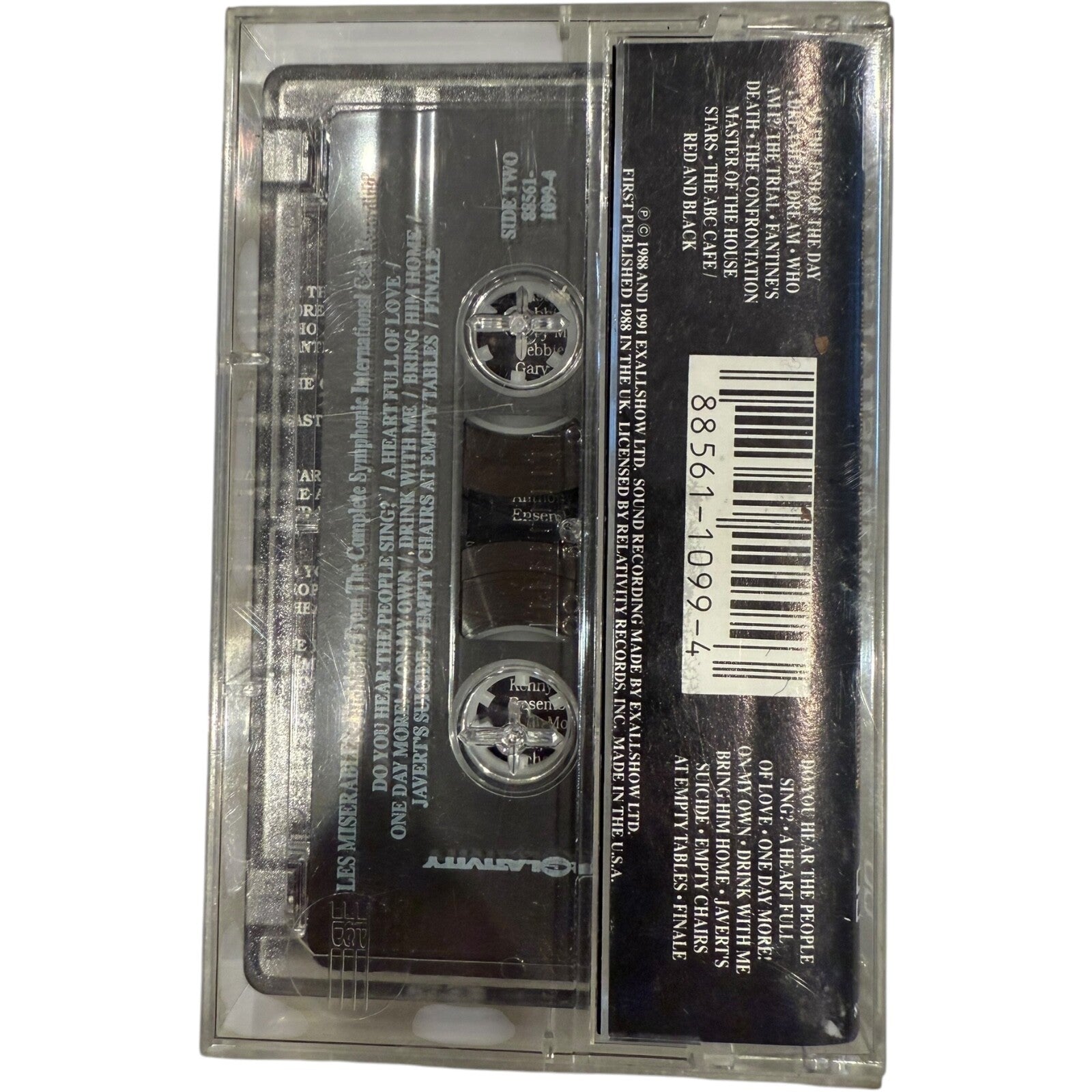 Set of 3 Broadway Cassette Tapes - Les Misérables, Chicago, Phantom of the Opera