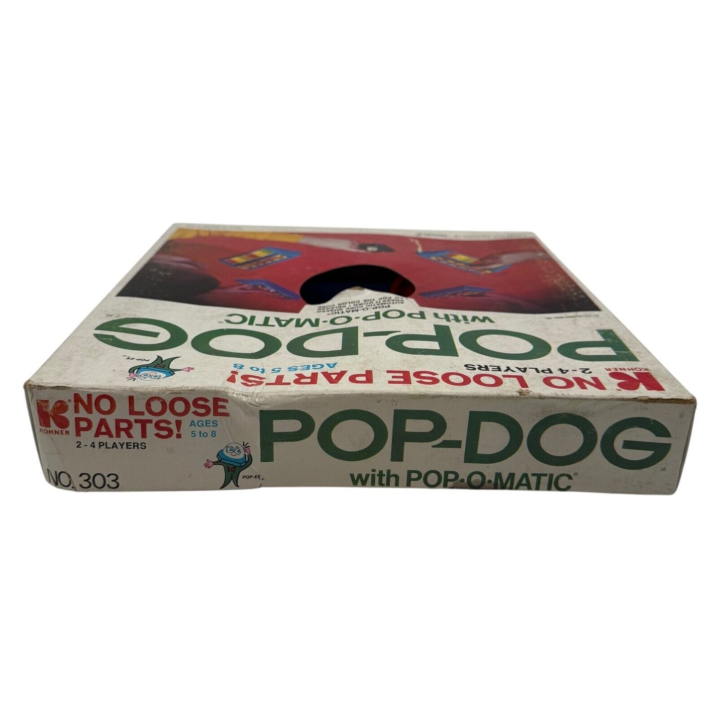 Pop-Dog Pop-O-Matic Board Game 1973 – Vintage Kids Game by Arrow