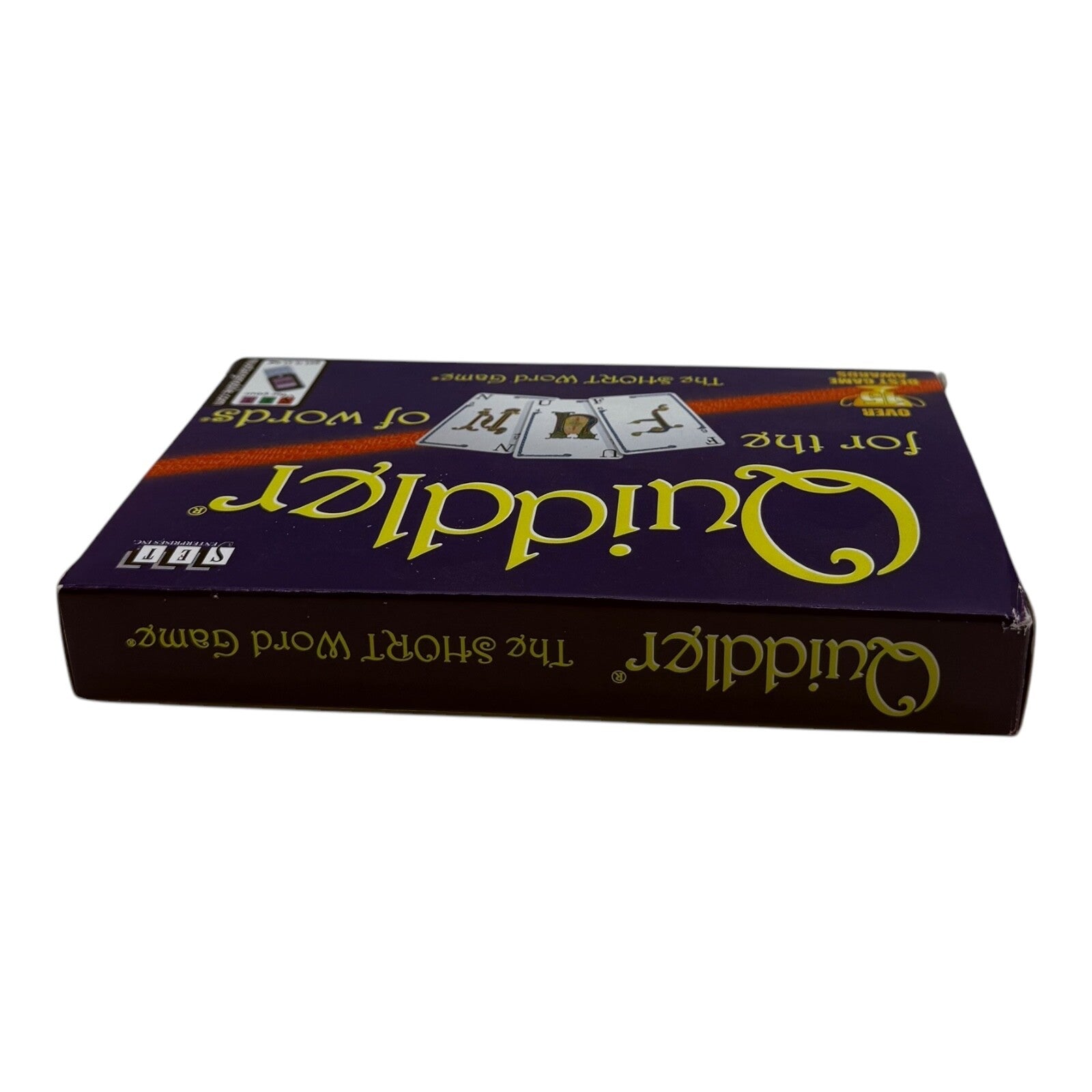 SET Enterprises QUIDDLER Card Game "The Short Word Game" 1998