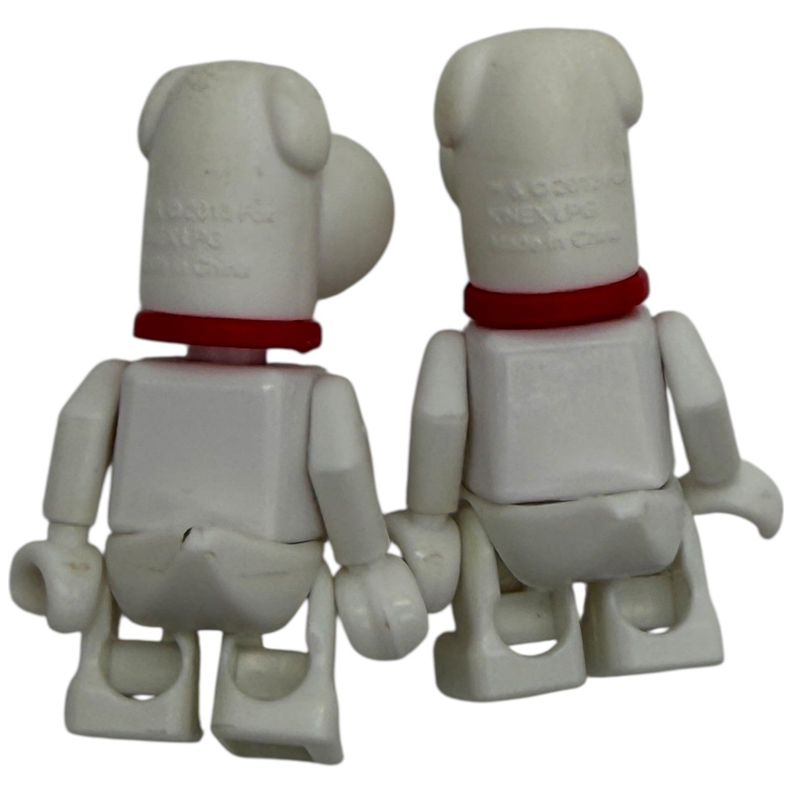 Lot of 2 Family Guy Brian Griffin KNex Figure Toy Collectible Building Set