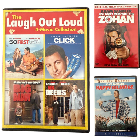 Adam Sandler Six-Movie Comedy Night DVD Collection (Used)