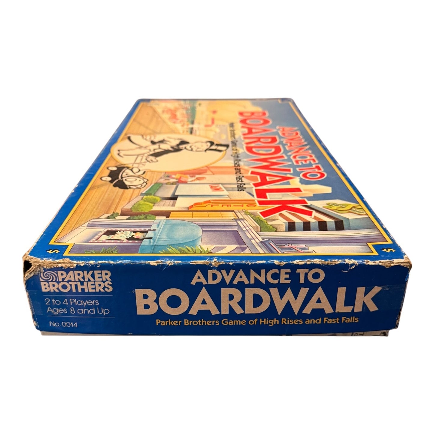 Monopoly Advance to Boardwalk Board Game Parker Brothers Vintage 1985