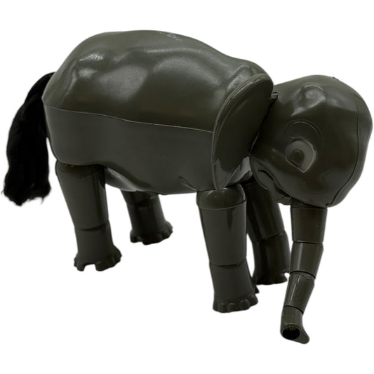 Vintage Revell Hard Plastic Articulated Wild Zoo Elephant Animal