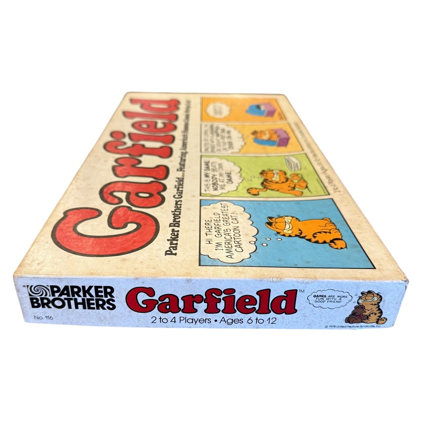 Garfield The Cat Board Game 1978 Parker Brothers – Vintage Comic Game