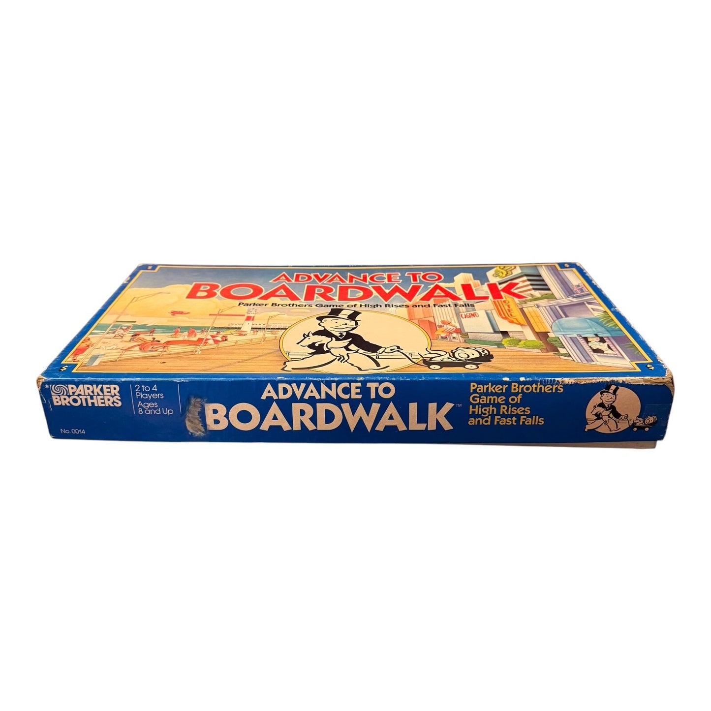 Monopoly Advance to Boardwalk Board Game Parker Brothers Vintage 1985