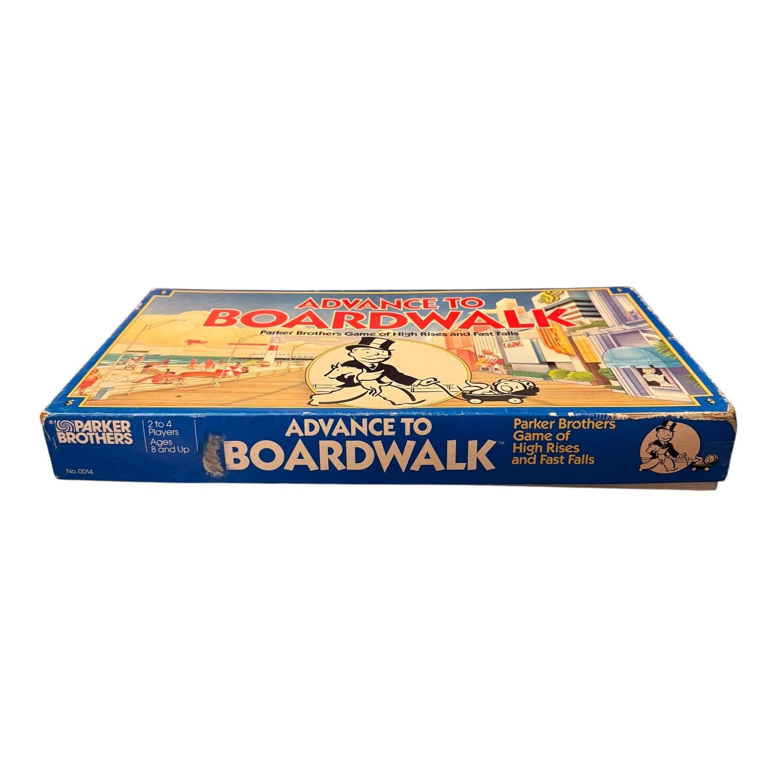 Monopoly Advance to Boardwalk Board Game Parker Brothers Vintage 1985