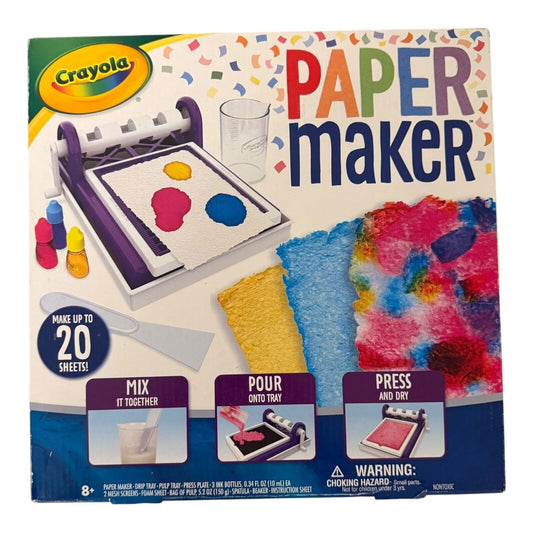 Crayola Paper Maker DIY Craft Kit – Kids Educational Art Set