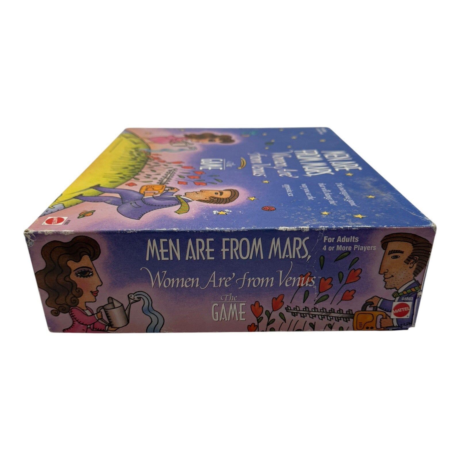 Men Are From Mars Board Game Mattel 1990s – Vintage Adult Party Game Used