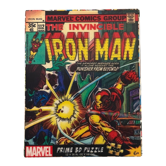 Iron Man #112 3D Lenticular 300pc Puzzle – Marvel Comic Cover Collectible