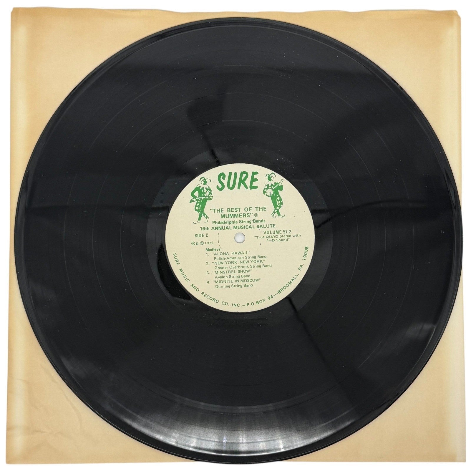 Best of the Mummers Philadelphia String Bands 16th Annual Musical Salute Record