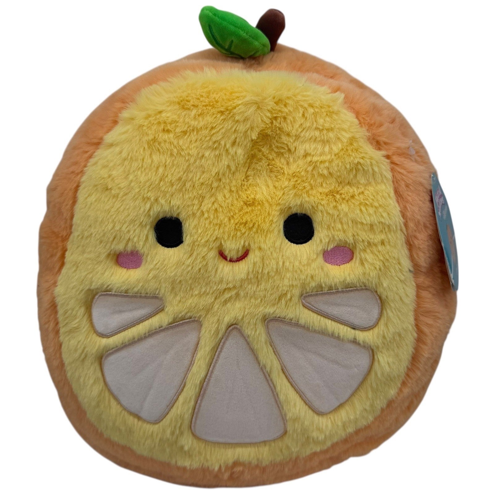 Squishmallows FuzzAMallows Orin Orange Slice Plush Fuzzy Stuffed Animal Toy