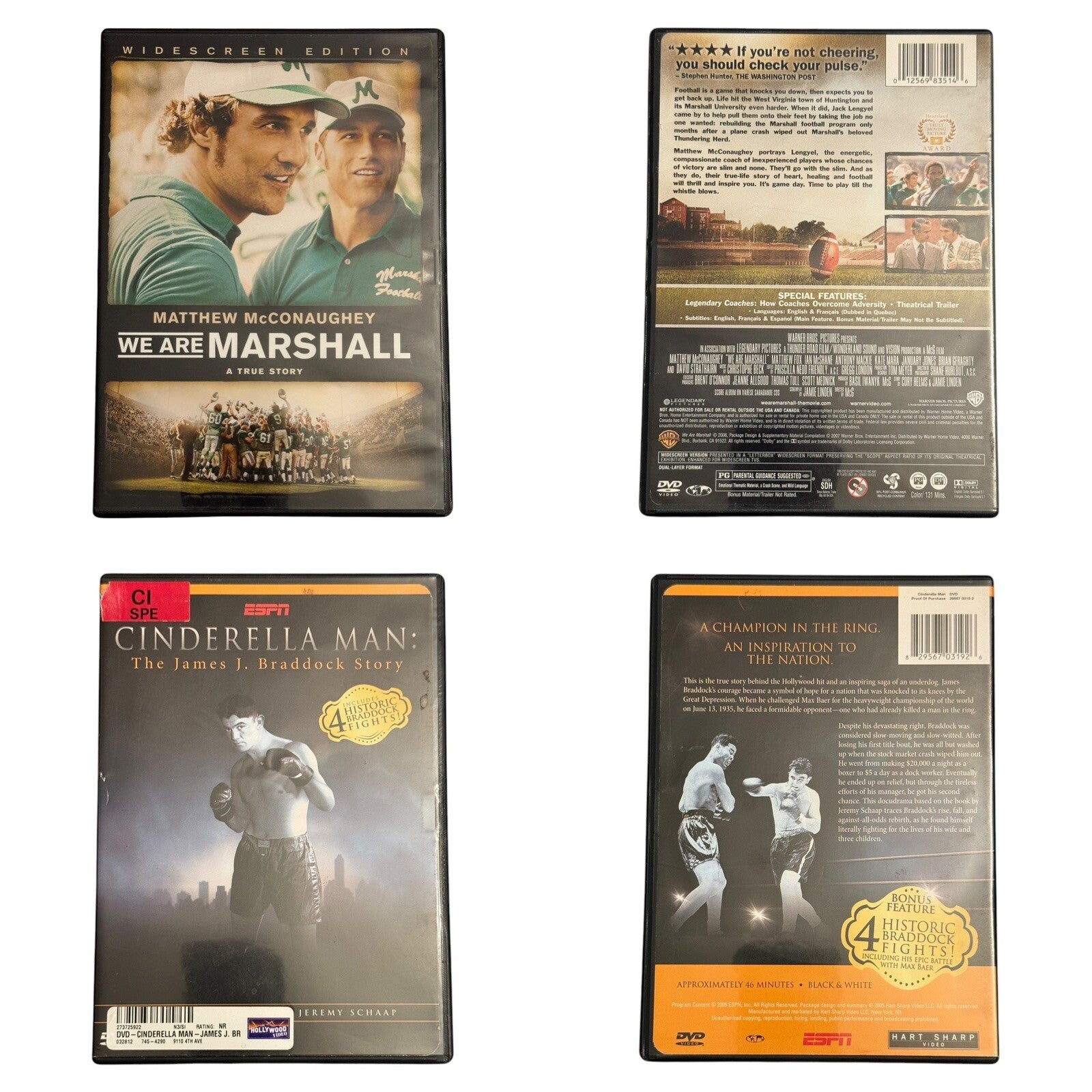 Sports Movie Night 14 Movies DVD Set – Classic Hits for Your Collection
