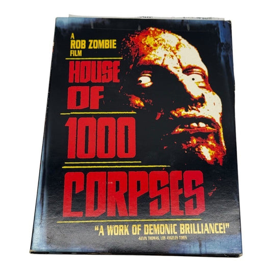 House of 1000 Corpses (DVD, 2003) | Tri-Fold Case | RARE Find