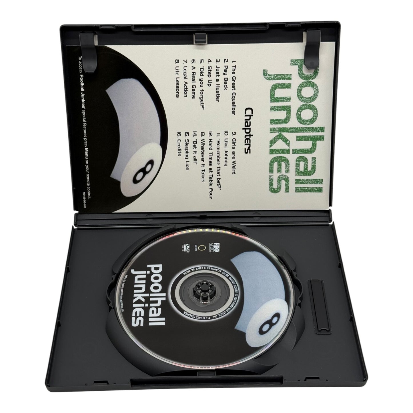 Poolhall Junkies DVD by Mars Callahan Used