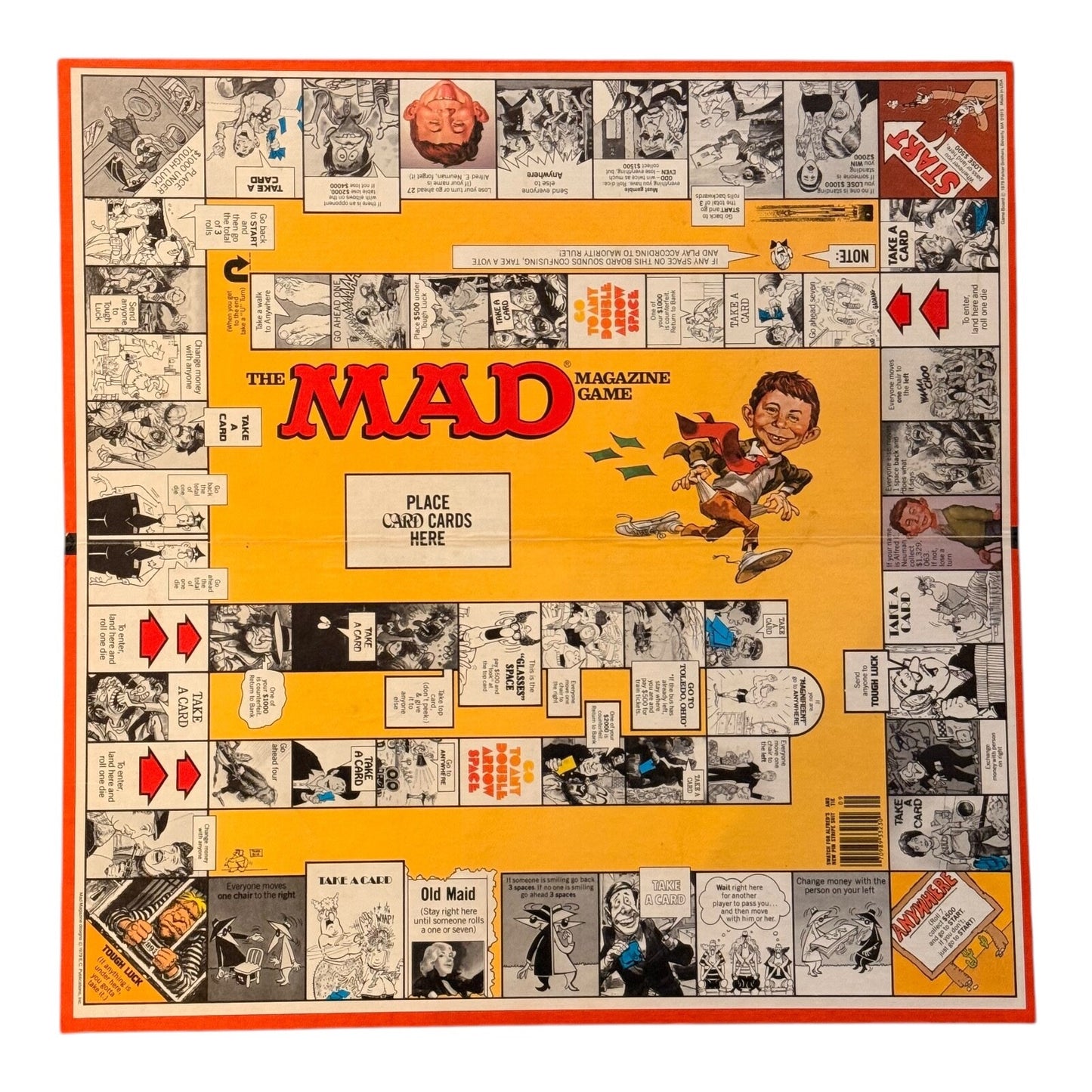 The Mad Magazine Game 1979 Parker Brothers No. 124 – Vintage Board Game