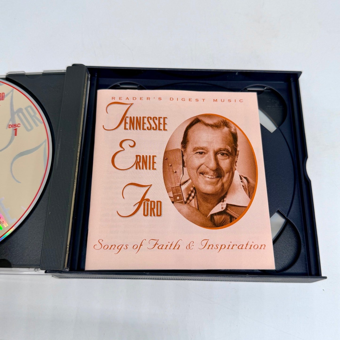 Tennessee Ernie Ford Songs of Faith & Inspiration 3-CD Box Set Reader's Digest