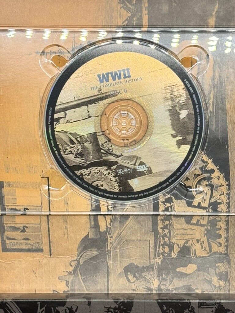 WWII: The Complete History 60th Anniversary Collector's DVD 10-Disc Set