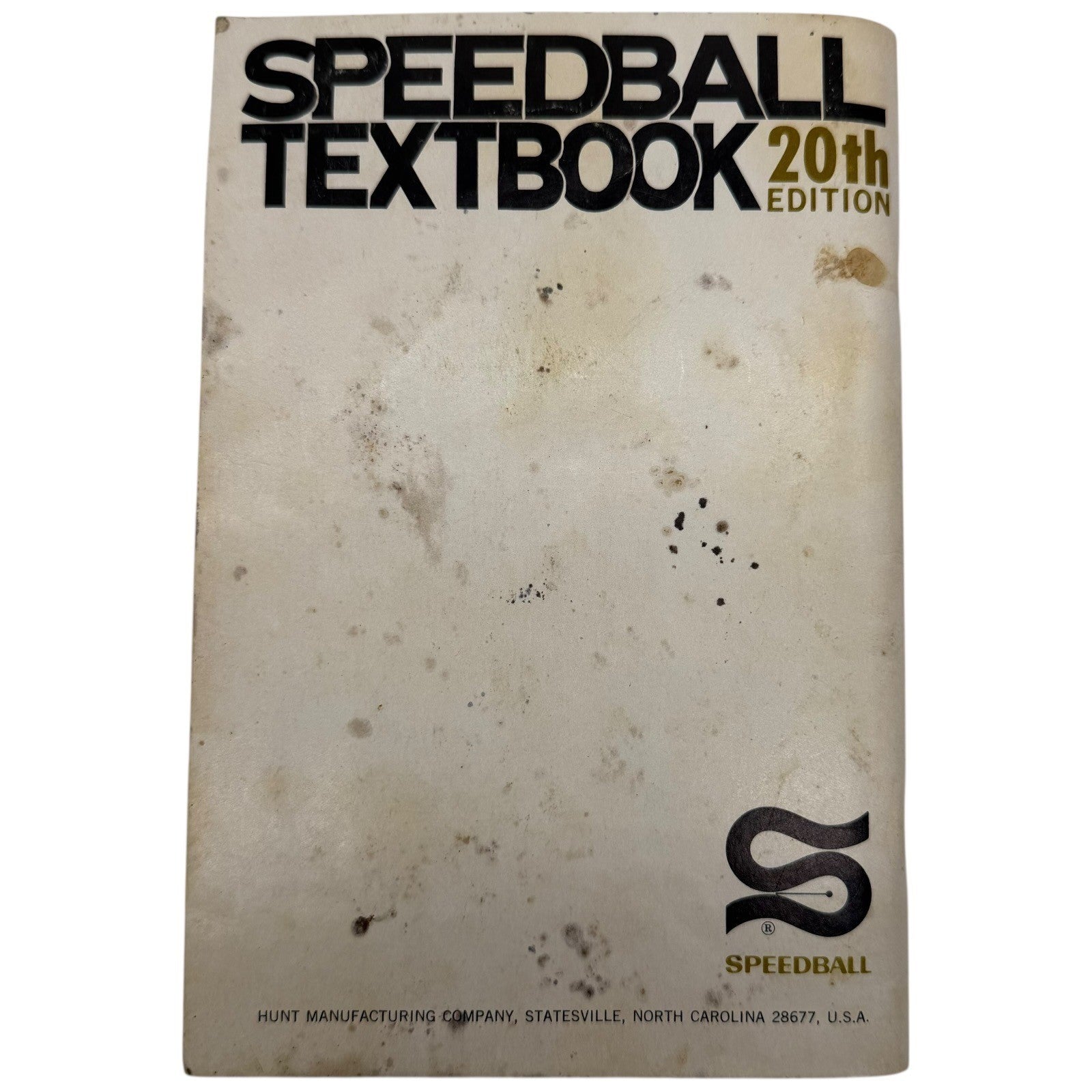 Speedball Textbook 20th Edition Pen Brush Lettering Calligraphy Art