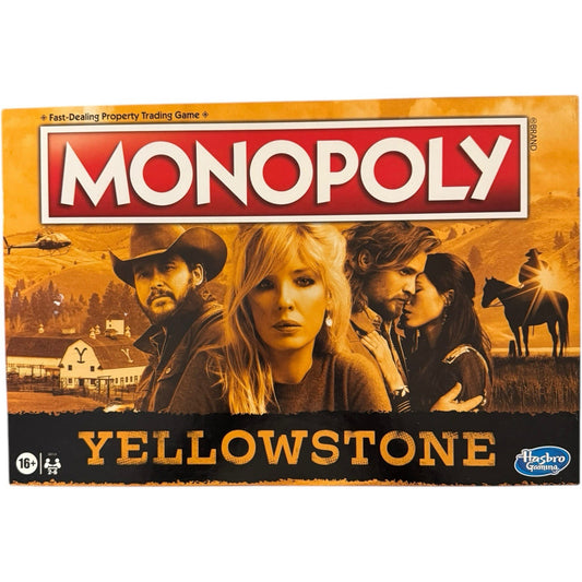 Monopoly Yellowstone Board Game Limited Edition Dutton Ranch Casey New