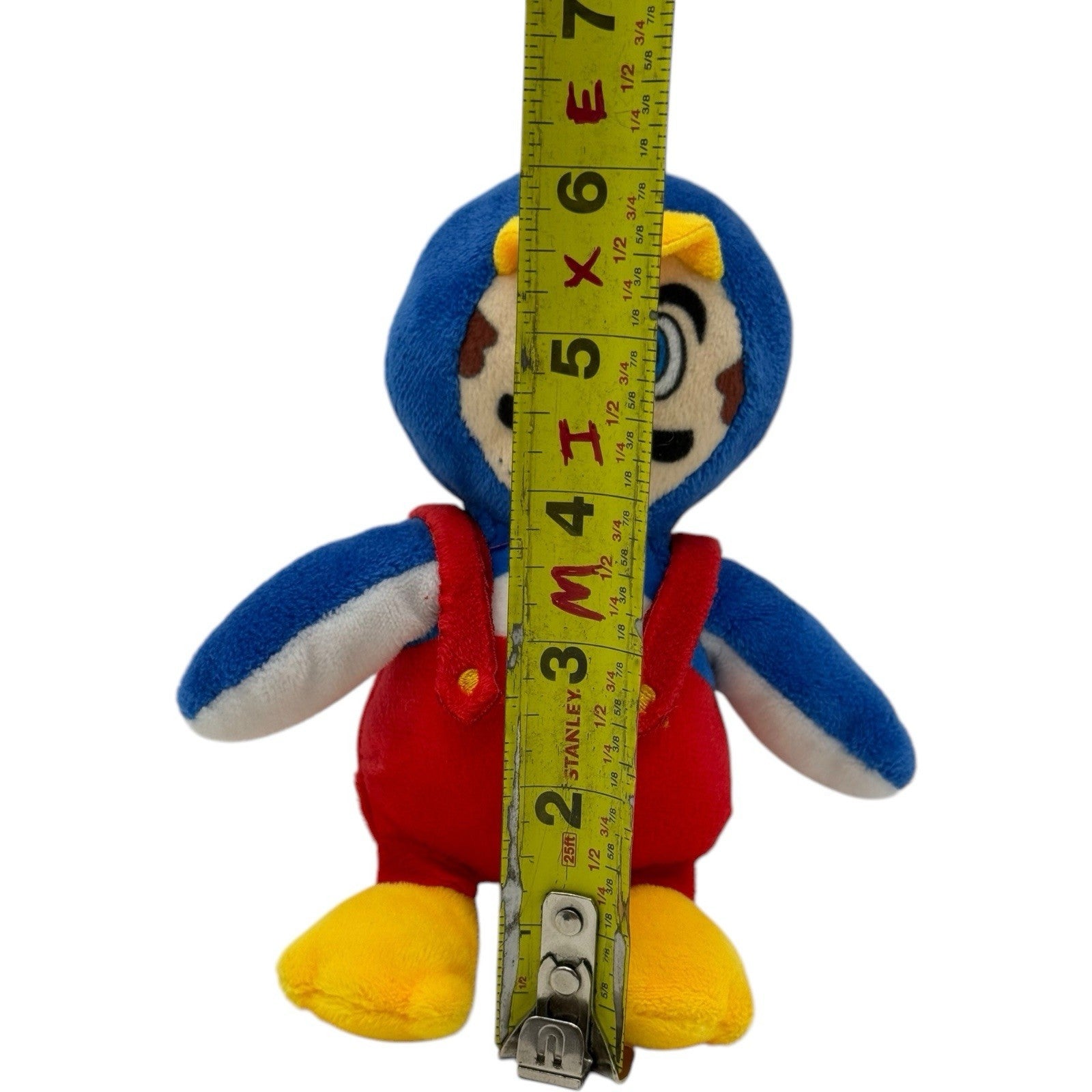 Super Mario Bros Penguin Suit Mario 8" Plush Stuffed Animal Toy Nintendo