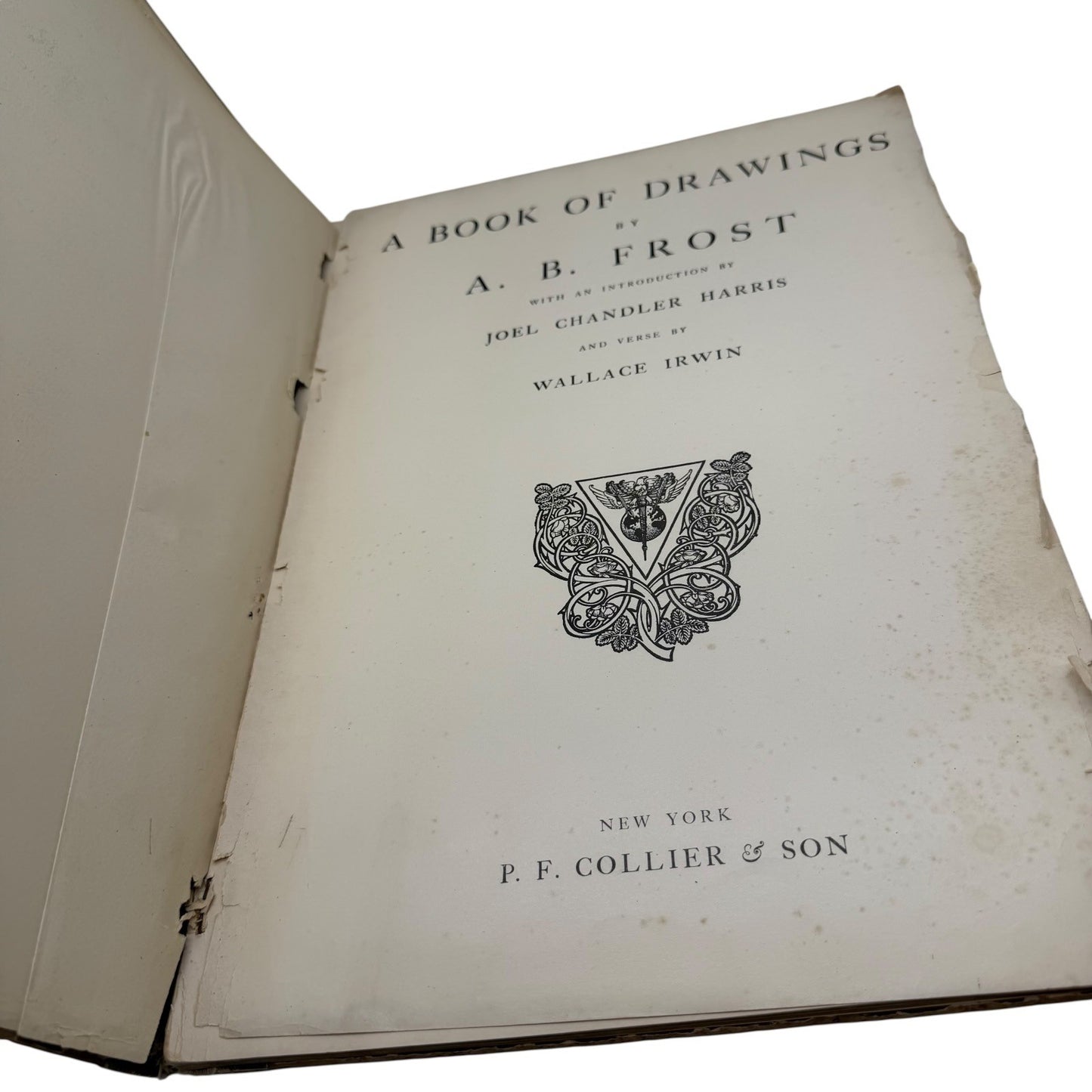 A Book of Drawings by A B Frost Vintage Art Collection 1904