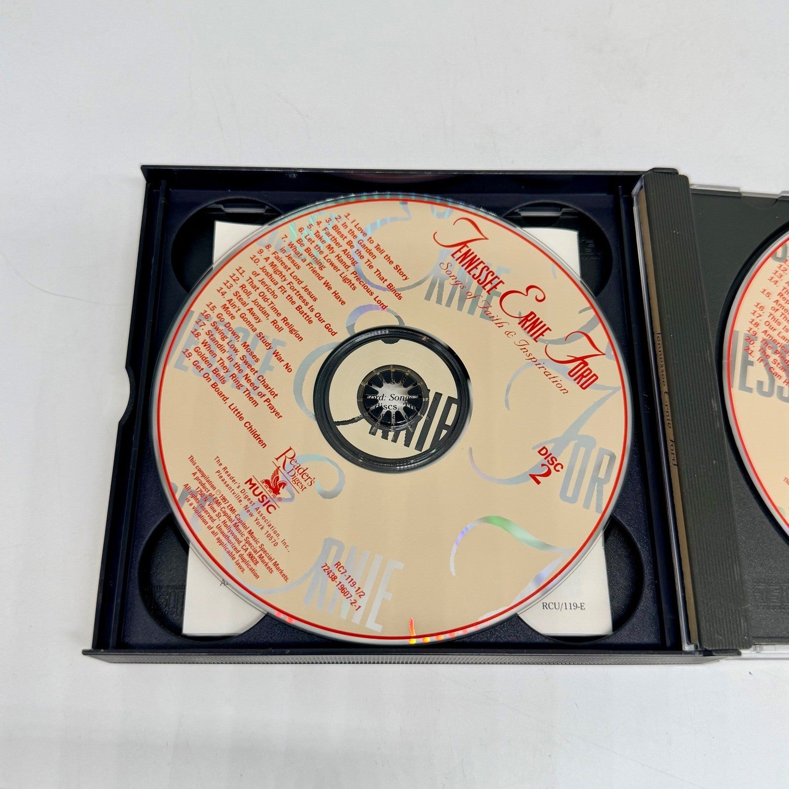 Tennessee Ernie Ford Songs of Faith & Inspiration 3-CD Box Set Reader's Digest