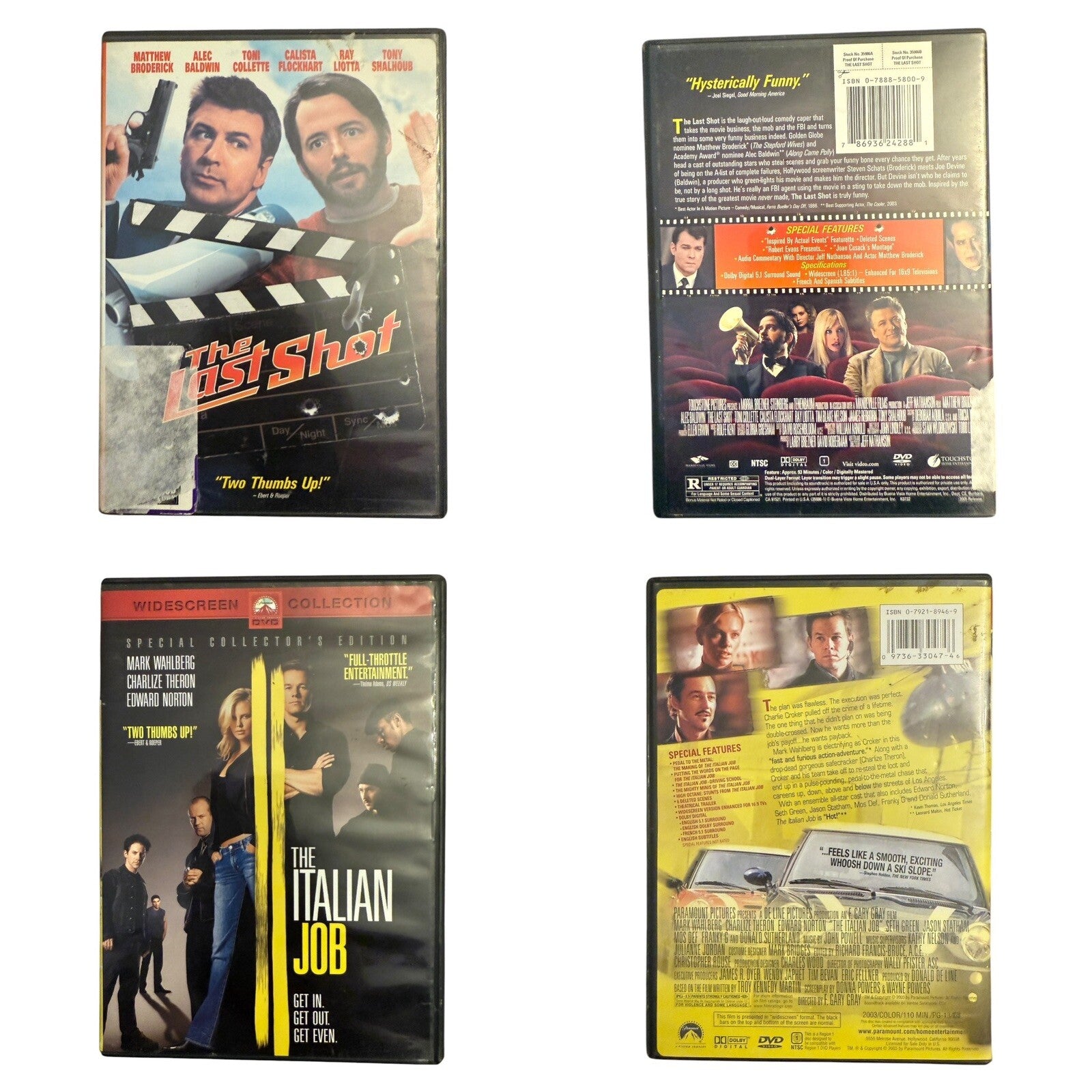 Law, Cops & Robbers Theme Action Comedy DVD Lot - 24 Amazing Titles