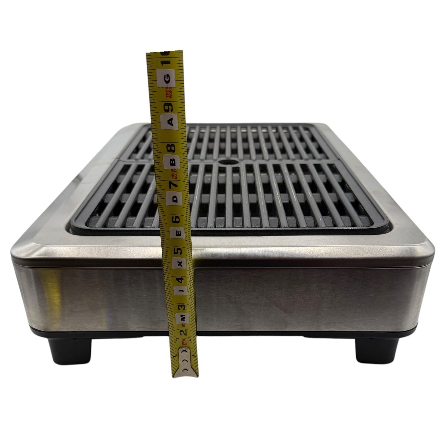Krups PG770 Indoor Electric Grill Stainless Steel Dual Zone w Drip Tray Unused