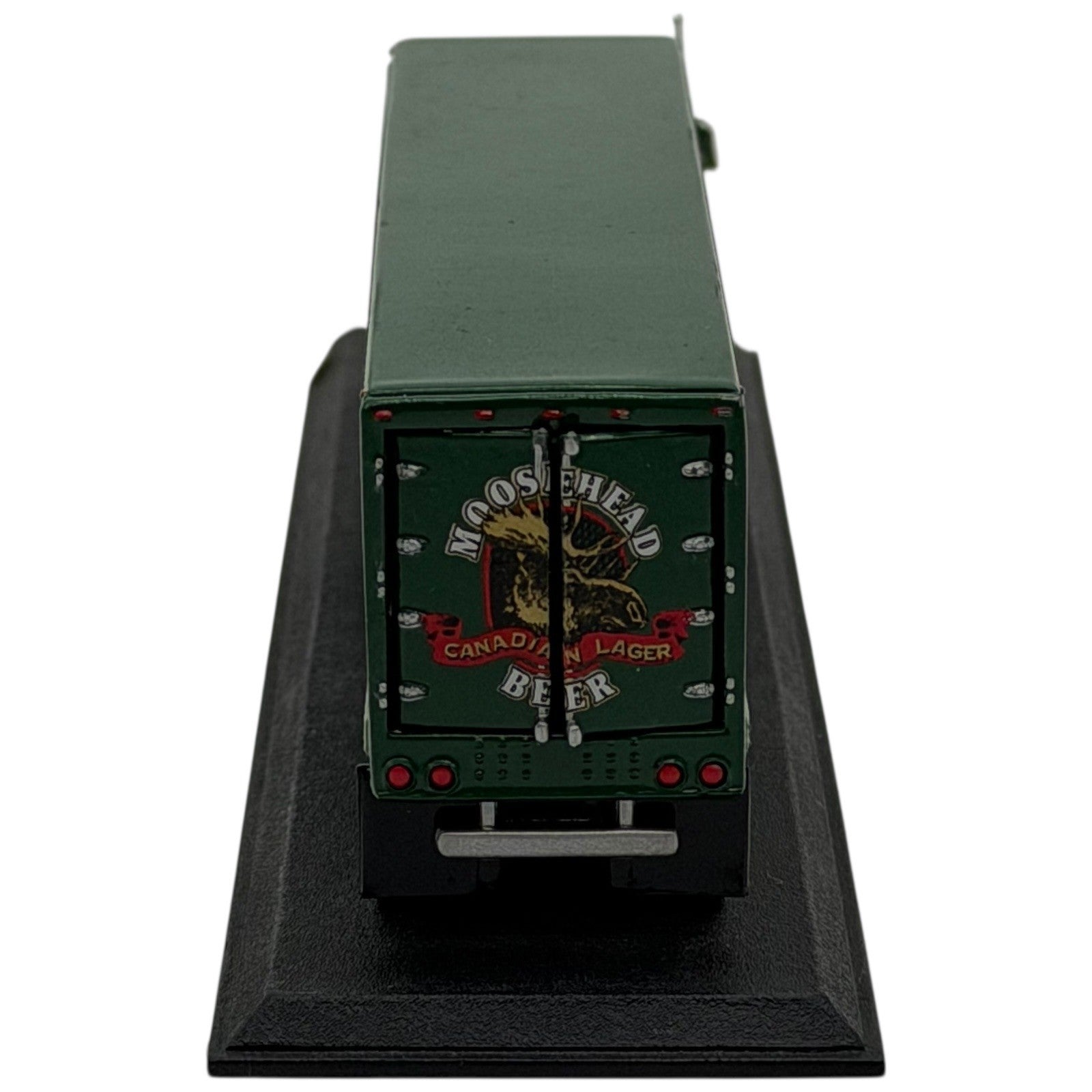 Matchbox Green Moosehead Beer Semi Trailer Truck Diecast Model Display