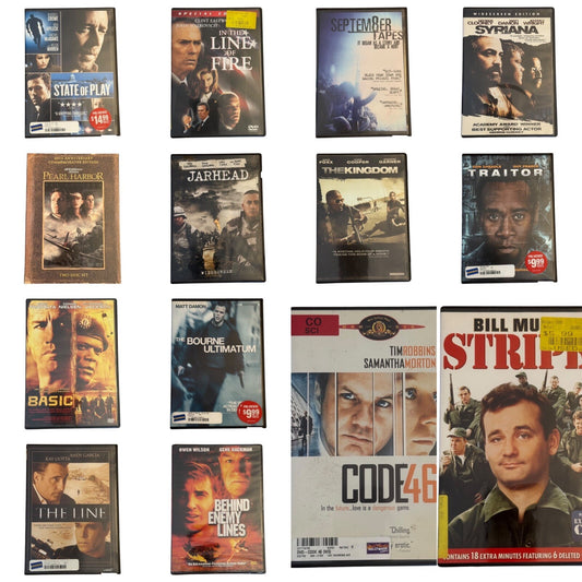 Government Espionage and War Movie Night - 14 Movies DVD Set - Classic Action