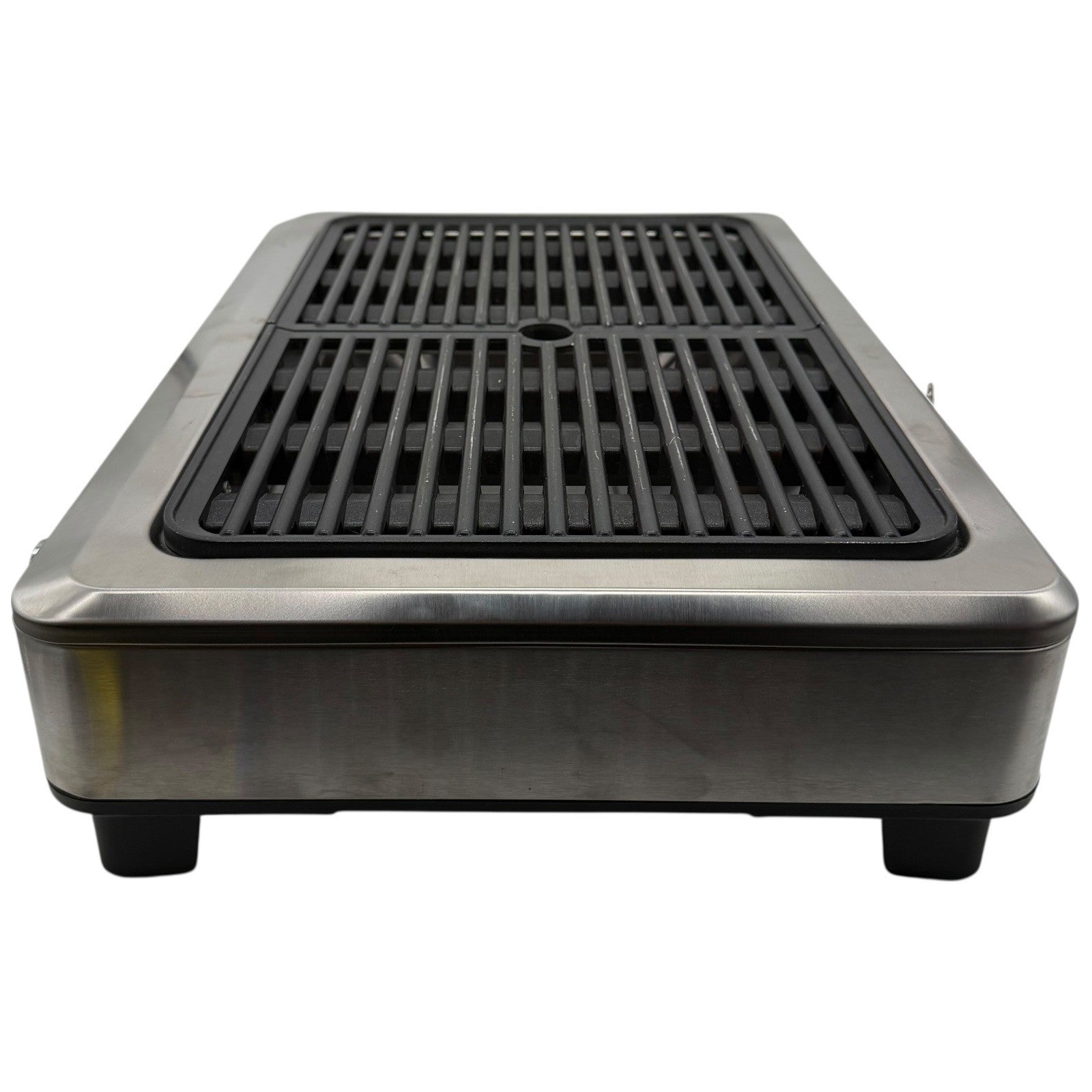Krups PG770 Indoor Electric Grill Stainless Steel Dual Zone w Drip Tray Unused