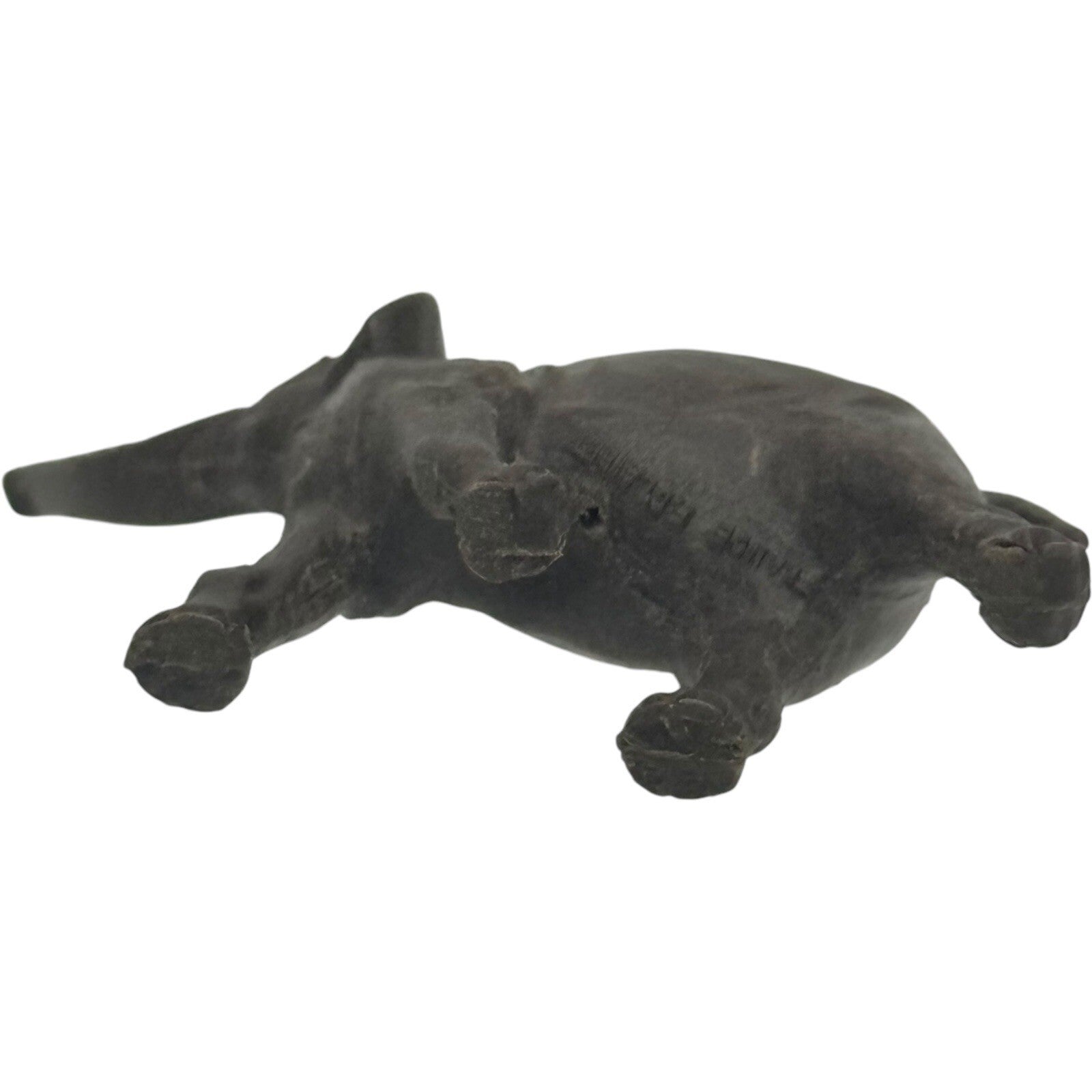 Elephant Statue Figurine Trunk Up Good Luck Decor Animal Accent Piece