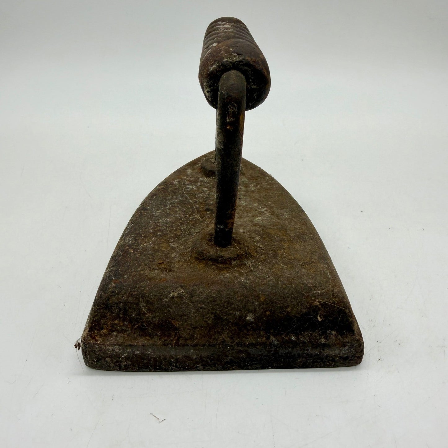 Antique Cast Iron Sad Iron Rustic Primitive Farmhouse Decor Doorstop 1800s