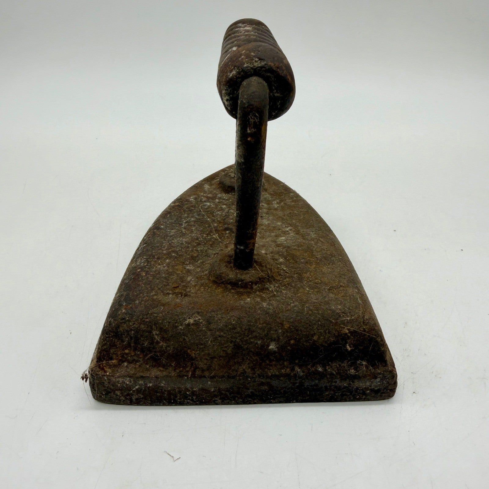 Antique Cast Iron Sad Iron Rustic Primitive Farmhouse Decor Doorstop 1800s