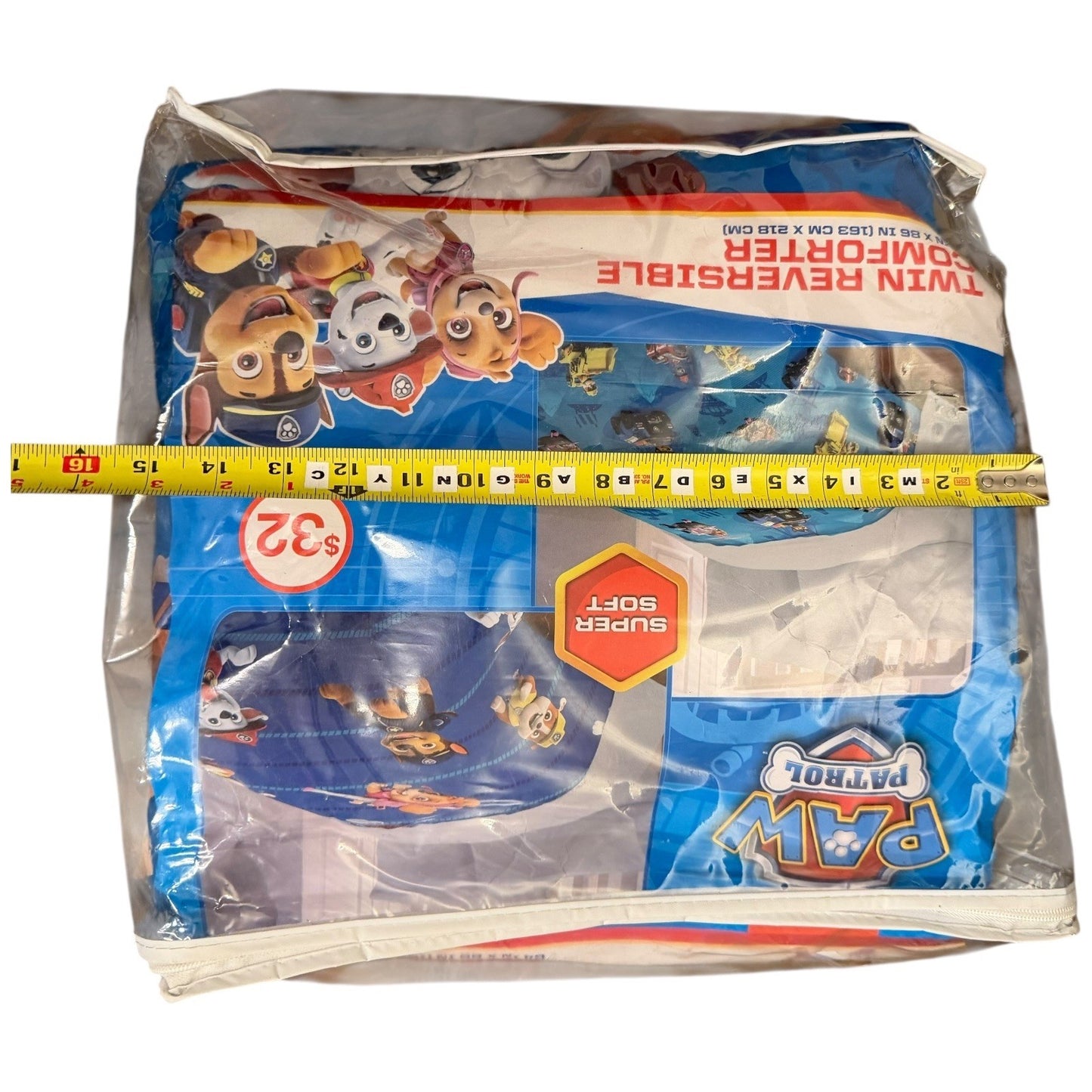 Nickelodeon Paw Patrol Twin Reversible Comforter Super Soft Kids Bedding