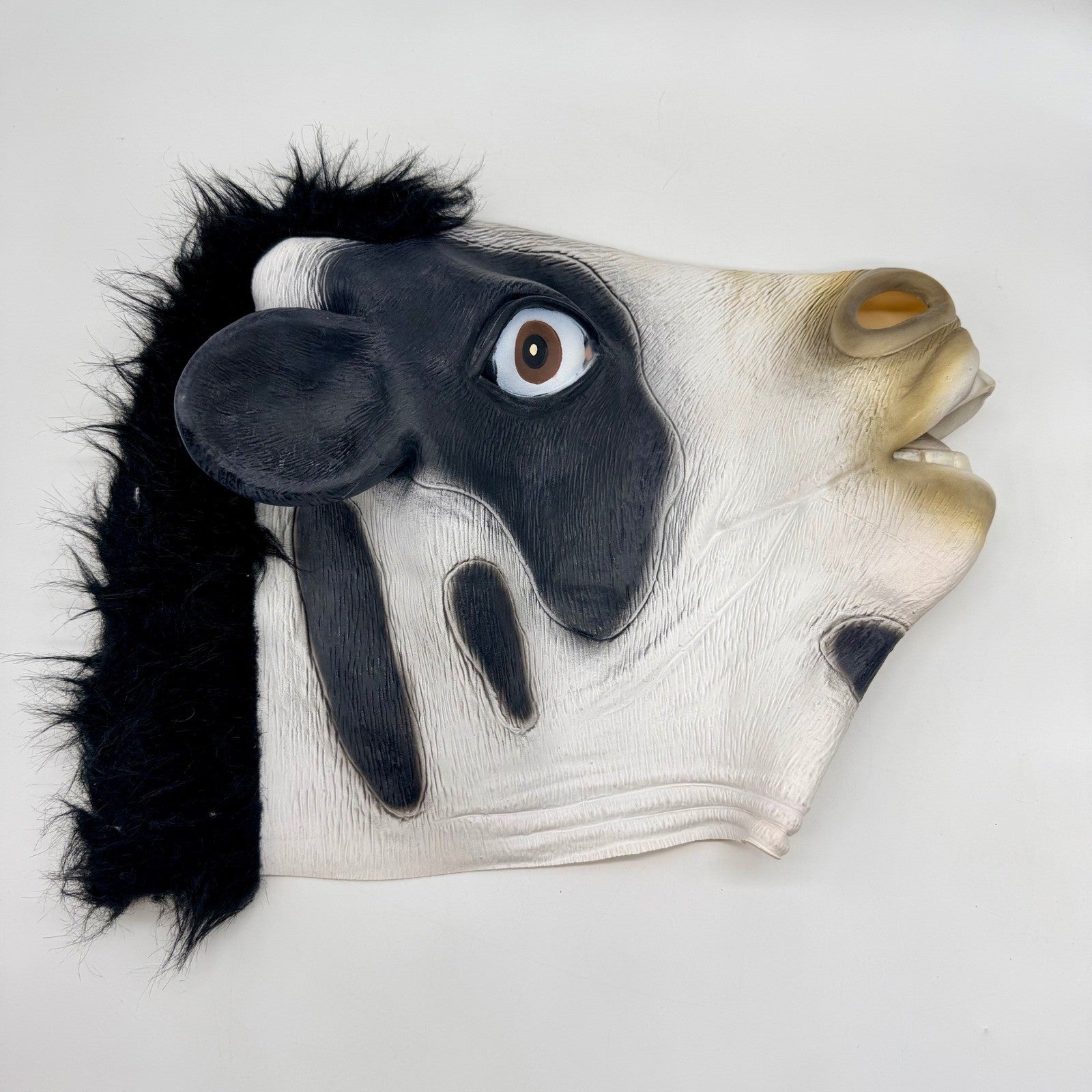 CreepyParty Cow Latex Mask Realistic Farm Animal Head Halloween Costume Prop