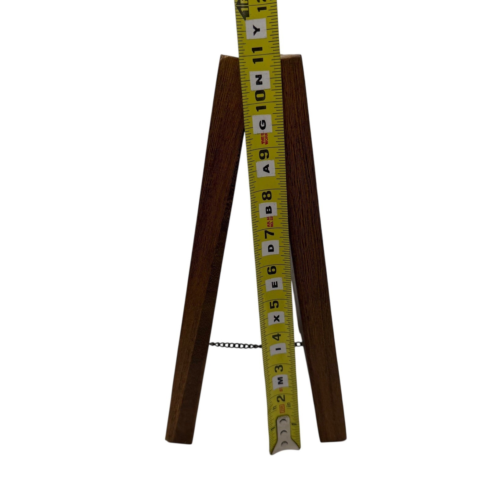 Wooden A-Frame Chalkboard Sign Tabletop Counter Display Rustic 11in